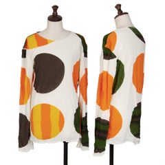 ISSEY MIYAKE 長袖トップス 青系 抽象模様 - メルカリ