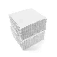 [システムクロス] マイクロファイバー メガネ拭きK 5×5cm 100枚セット ホワイト 超極細繊維 クリーニングクロス コネクト