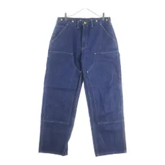 CARHARTT (カーハート) 90s USA製 ダブルニー サスペンダーボタン ペインター デニムパンツ
