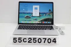 Apple MacBook Air 13in 2020 A2337 シルバー Apple M1 1GHz/16GB/256GB(SSD)/13.3W/WQXGA(2560x1600) 【55C250704】