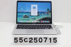 Apple MacBook Air 13in 2020 A2337 シルバー Apple M1 1GHz/16GB/256GB(SSD)/13.3W/WQXGA(2560x1600) 【55C250715】