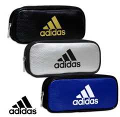 【新品】アディダス 筆箱 adidas ペンケース (PT-1200) 大容量 シンプル ファスナー