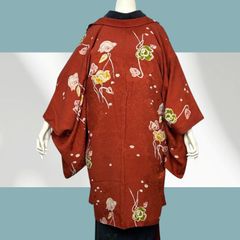 ★まめの★ターコイズブルー　アンティーク長羽織　NO2 ☆まめの様専用☆ターコイズブルー アンティーク長羽織 NO2 - メルカリ