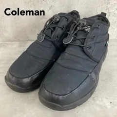 Coleman コールマン アルバータ スノーブーツ レインブーツ ウィンターシューズ 長靴 靴 スニーカー 防水 滑りにくい 27.5cm ブラック 黒 アウトドア キャンプ 釣り 散歩 通学 通勤 外仕事 暖かい 寒さ対策 防寒 撥水 ★ ■■