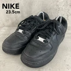 NIKE ナイキ エアフォース1 AIR FORCE 1 '07 LOW ローカット DD8959-001 ブラック スニーカー シューズ 23.5cm US6.5 UK4 EUR37.5 定番 人気モデル オールブラック レザー 革靴 ★ ■■