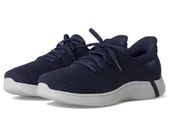 スケッチャーズ レディース シューズ スニーカー ニット SKECHERS OnTheGo Hands Free Slipins Swift w Knit Fit Navy ネイビー