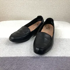 【クラークス】キーシャルカ　23cm　黒　ブラック　Keesha Luca ローファー　レザー　本革　通勤　通学　高校生　就職活動 ビジネス