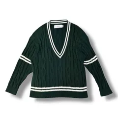 参考上代34,100円 JANE SMITH CHILDEN KINT チルデンニット ロングスリーブトップス セーター ユニセックス ジェーンスミス 22SKN-#108L グリーン 38 1457A1のサムネイル
