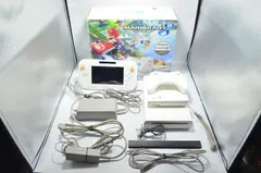 【送料無料】　ニンテンドー Nintendo Wii U WUP-101 32GB ホワイト 本体セット ゲームパッド付 現状品