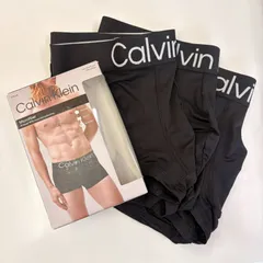 訳あり 新品未使用 カルバンクライン ボクサーパンツ 3枚 3枚セット セット 下着 メンズ ボクサー パンツ 前 閉じ 前閉じ ブランド ロゴ 無地 Calvin Klein NP2607O Mサイズ（Lサイズ相当） [260121-54]