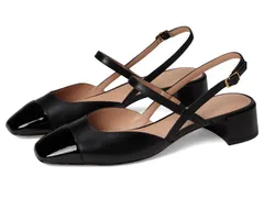 コールハーン レディース シューズ ヒール Cole Haan Pella Block Heel Slings Black LeatherBlack Patent ブラック