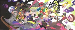 任天堂 特典用 スプラトゥーン3 イカすアートブック カバーイラスト ポスター