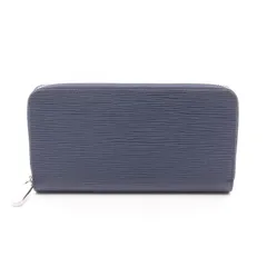 ルイ・ヴィトン LOUIS VUITTON ラウンド長財布 ジッピーウォレット M61873 アンディゴブルー レザー ジッピー・ウォレット ユニセックス Used B