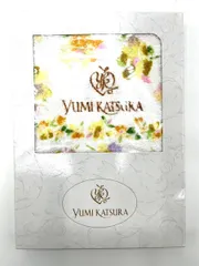 【未使用品】YUMI KATSURA　ユミ カツラ　タオル　花柄　刺繍　コットン　イエロー系のサムネイル