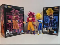 (開封良品) ドラゴンボール 一番くじ 옴니버스 A B賞 ゴン ベジータ フィギュア