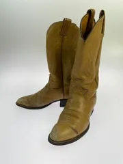【中古品】 TONY LAMA トニーラマ LEATHER WESTERN BOOTS レザー ウエスタンブーツ 靴 【164-260211-kk-11-min】