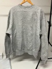 CHAMPION 刺繍ロゴ スウェット グレー XL US古着