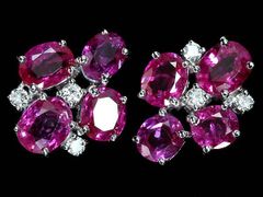 卸売事前公開 天然ルベライト 1.60ct D0.61ct ピアス - メルカリ