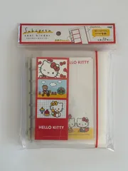 新品未開封 サンリオ人気商品　ハローキティ シールバインダー A5 スキペタ