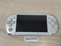 【2622H53】 SONY PSP  3000 本体  シルバー 中古 本体のみ 通電確認済み