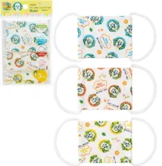 ベビー用 わんわん 洗える ガーゼマスク 布マスク ガーゼ 綿100% 小さめ 幼児 赤ちゃん ベビー 子供 3枚入 抗菌 防臭 スケーター キャラクター