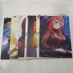 一番くじ 五等分の花嫁 H賞 メモリアルイラストボード 4種