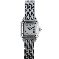 CARTIER カルティエ レディース パンテール ドゥ カルティエ ミニ 腕時計 WSPN0019 レディース ステンレススチール アイボリー 中古のサムネイル