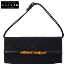 GUCCI グッチ 【美品】117594 バンブー GGジャカード 2WAY