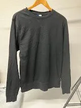 【10s H&M】裏起毛 スウェット トレーナー ブラック Mサイズ