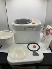 東芝　もちつき機　afc-170　ホワイト　もちっこ　レトロ家電のサムネイル