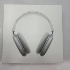 【中古】AirPodsMax シルバー MGYJ3J/A ［マイク対応 /Bluetooth /ノイズキャンセリング対応］[91]