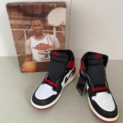 03w24188【タグ/箱付き美品】Nike Air Jordan 1 Retro High OG Black Toe Reimagined ナイキ エアジョーダン1 レトロ ハイ OG ブラックトゥ リイマジンド 28.0cm  DZ5485-106