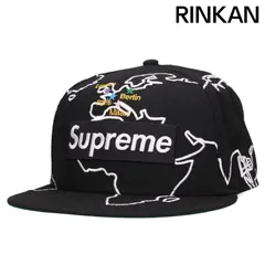 シュプリーム ×ニューエラ New Era  23AW  Worldwide Box Logo New Era ワールドワイドボックスロゴベースボールキャップ メンズ 26755