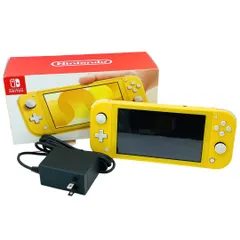 NINTENDO Switch LITE ニンテンドースイッチライト イエロー 初期化済み 本体／ACアダプター／箱