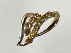 【ソーティング付】 K18WGホワイトゴールド D1.0ct 総重量約1.7g トップ ペンダントトップ ネックレストップ