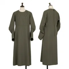 ジュンヤワタナベ コムデギャルソンJUNYA WATANABE COMME des GARCONS ウールウインドーペンチェックワンピース カーキグリーンM位