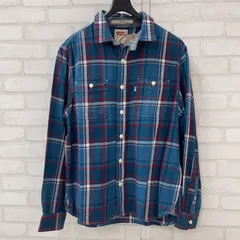 値下げ リーバイス Levi’s チンスト マチ チェック ネル フランネル シャツ M 新品未使用品