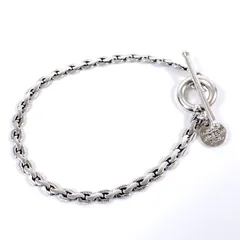 PHILIPPE AUDIBERT フィリップ オーディベール シルバー ブレスレット 19cm レディース メンズ ユニセックス ブランドアクセサリー 上品デザイン 送料無料 匿名配送