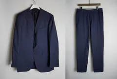 UNITED ARROWS ユナイテッドアローズ テーラード ジャケット ブレザー ＋ スラックス パンツ セットアップ スーツ 紺 サイズ46 208O★4