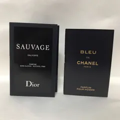 Dior CHANEL メンズ香水 サンプル 2種セット