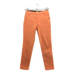 中古 レディース ニューバランスゴルフ New Balance golf パンツ 1(M) オレンジ 裏フリース