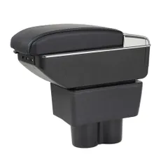 one+lifestyle ジムニー アームレスト コンソールボックス JB23 JB33 JB43 JB64 JB74対応 USB付 ドリンクホルダー 肘掛け 小物収納 (ブラック) [ブラック]