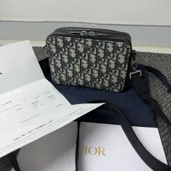 ダストインボイス/構成 ディオールオブリーク ストラップポーチ クロスバック