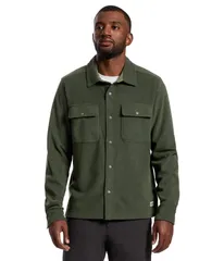 マーモット メンズ トップス シャツ フリース Marmot Felton Fleece Long Sleeve Shirt Olive Grove Hea オリーブ