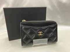 【CHANEL】シャネル/フラグメントケース/カード入れ5枚/ブラック/財布/中古のサムネイル