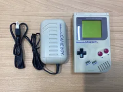 TA344 NINTENDO  任天堂  初代ゲームボーイ アダプターセット＋おまけソフト 【動作品】