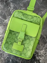 コーチ COACH ワンショルダーボディバッグ グリーン系