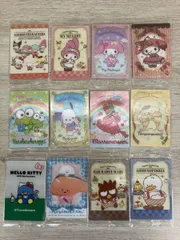 サンリオキャラクターズ ウエハース カード 12枚セット マイメロ ポムポムプリン ポチャッコ他 Sanrio