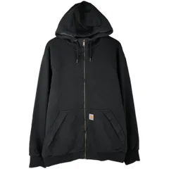 古着 カーハート Carhartt RELAXED FIT スウェットフルジップパーカー メンズXL相当/eaa612294