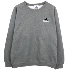 古着 90年代 アディダス adidas ワンポイントロゴスウェットシャツ トレーナー USA製 メンズL相当 ヴィンテージ/eaa612785